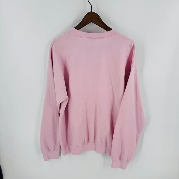 Taylor Swift Book Spine Album Graphic Sweatshirt Pink Gildan Heavy Blend L - Picture 2 of 5